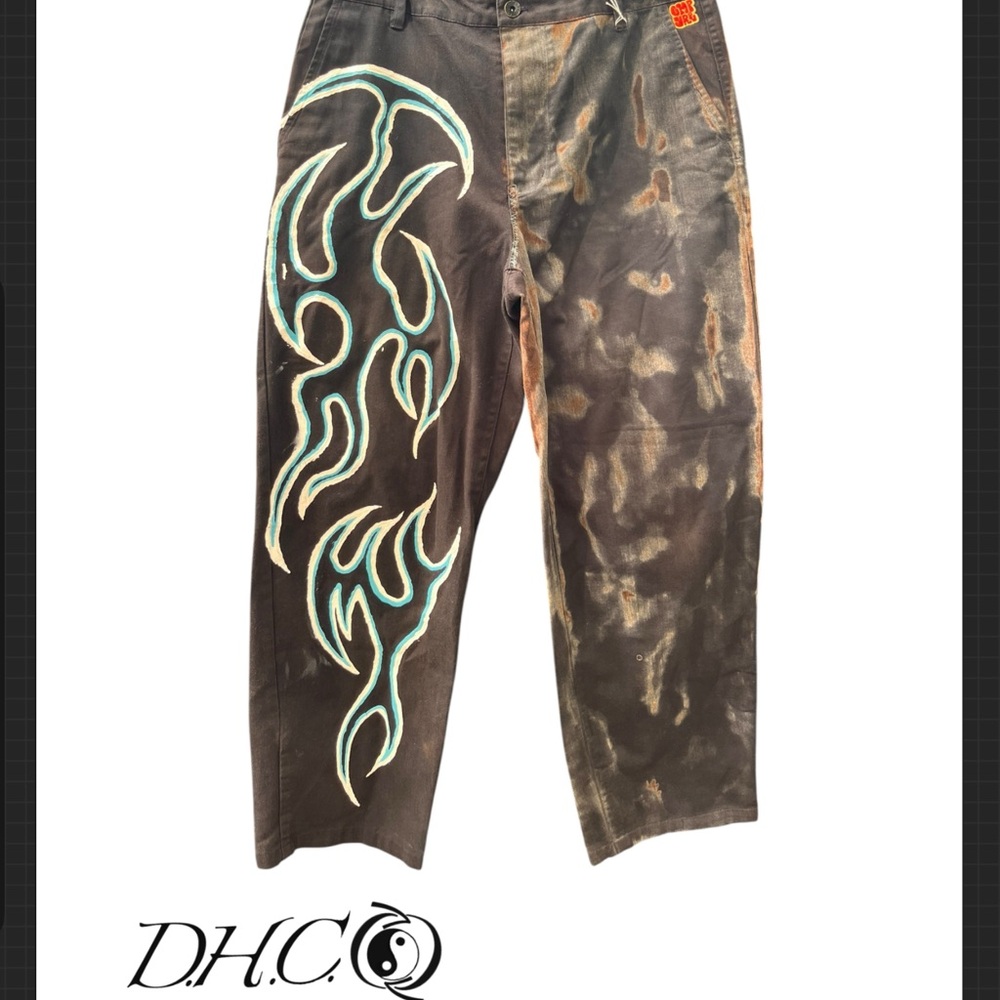 Empyre Charcoal Distressed Pants